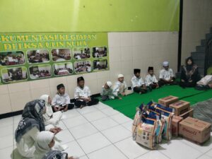 Panti Asuhan Ulin Nuha menerima bantuan dari lapas ll Sidoarjo