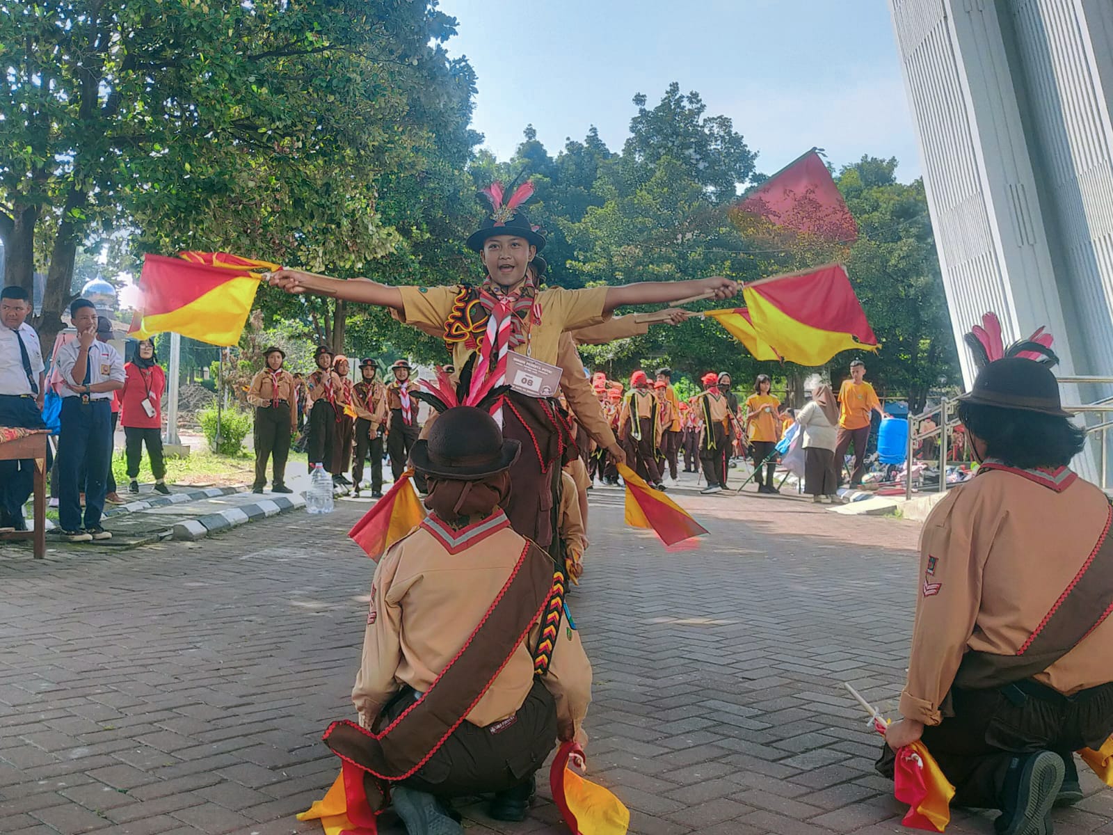 Spatma Competition 2025: Lomba Galang Tangguh Tingkat SD di SMP Gema 45 Surabaya