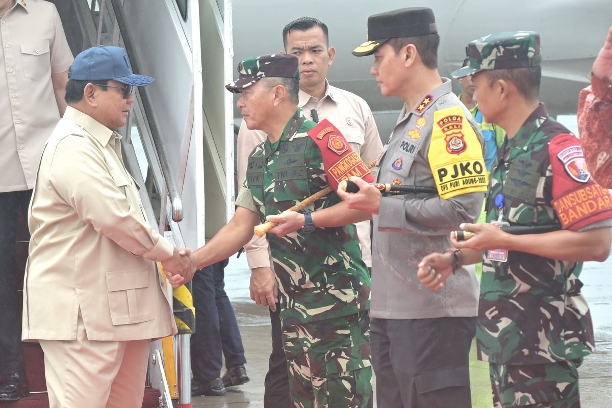 Presiden RI Prabowo Subianto Kunker di Bali