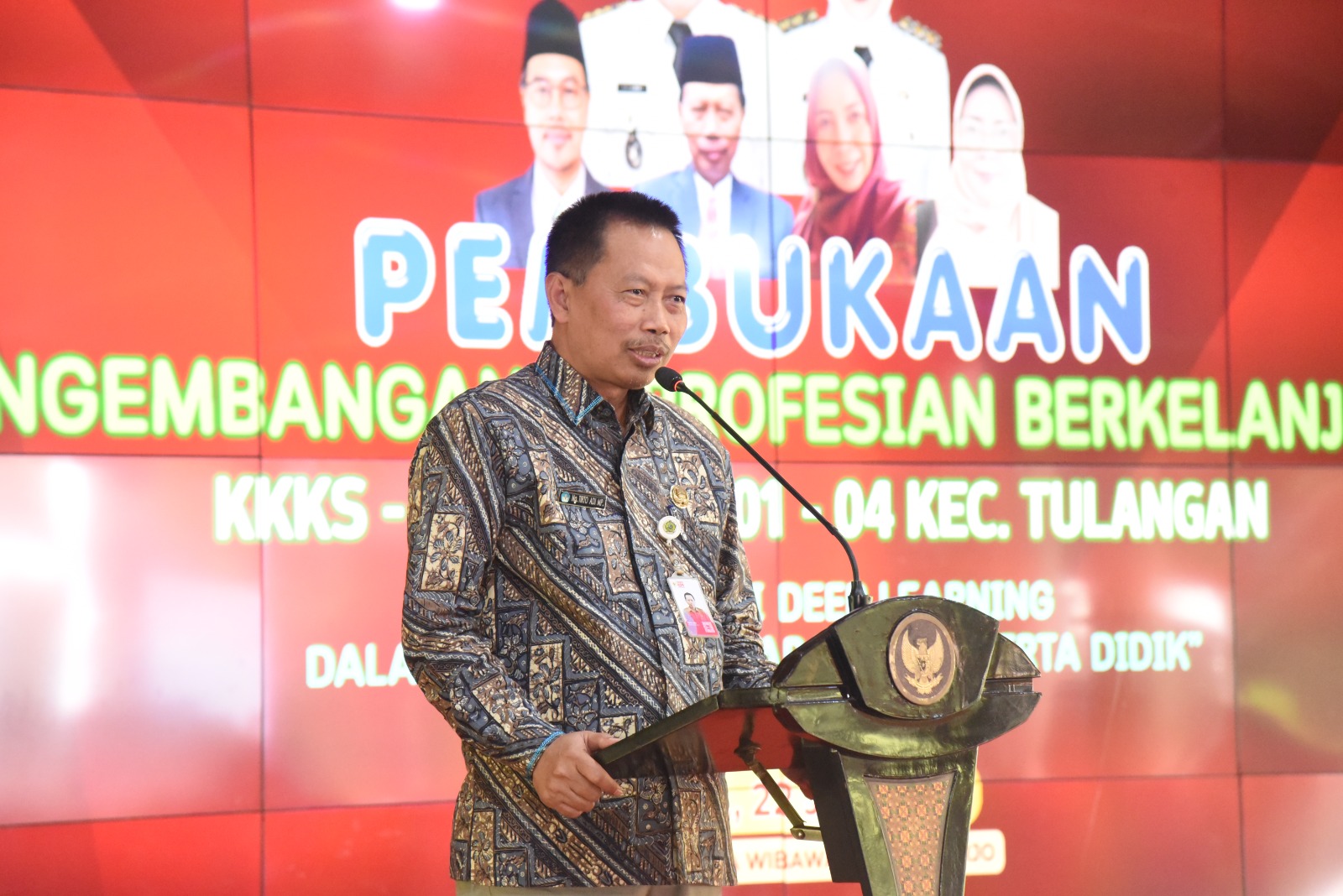 Guru SD dan Kepala Sekolah se Kecamatan Tulangan Ikuti kegiatan Pengembangan Keprofesian Berkelanjutan/PKB