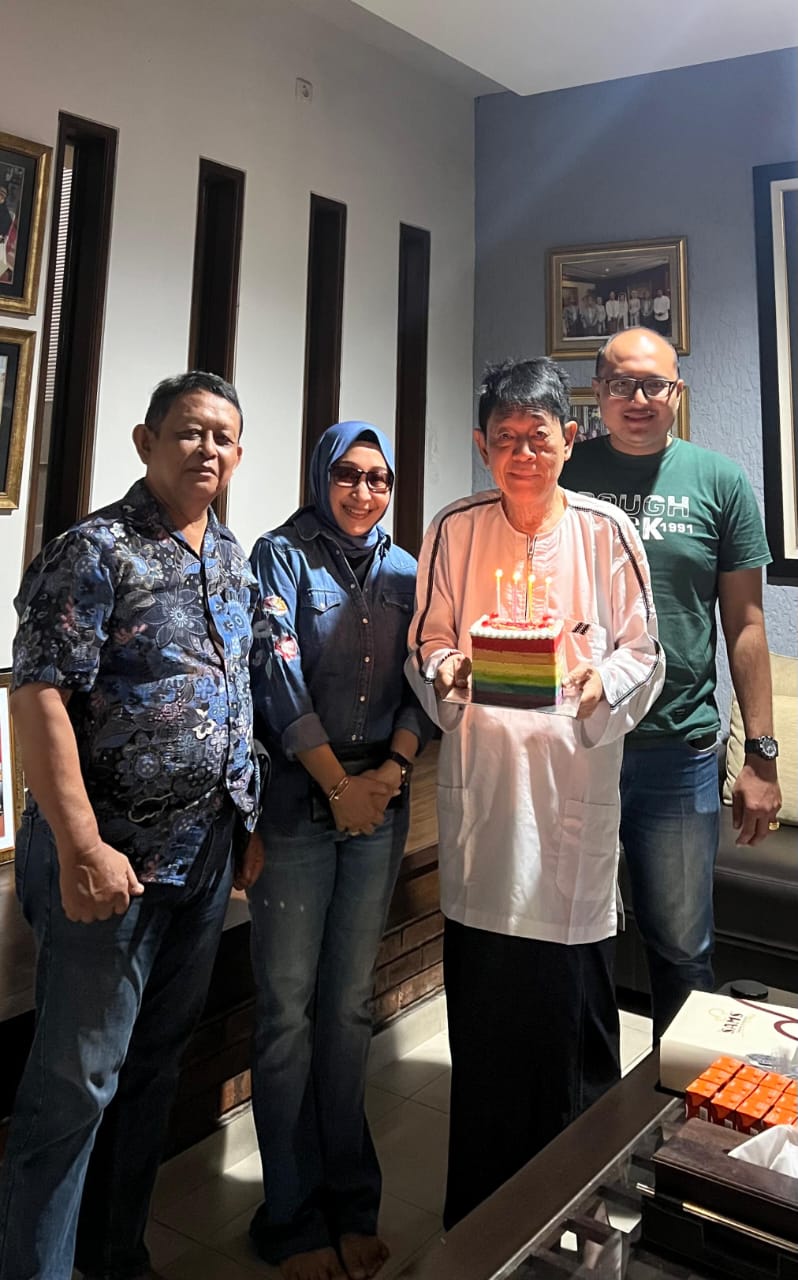 Silaturahmi Ketua dan Pengurus LKBH Swadek ke kediaman Ketua PD FKPPI