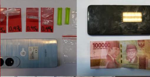 Polres Gresik Bongkar Jaringan Pengedar Sabu Tiga Orang Ditangkap