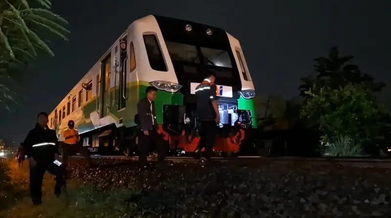 Diduga Rem Blong, Commuter Line Jenggala Gagal Berhenti di Sidoarjo, Penumpang Panik