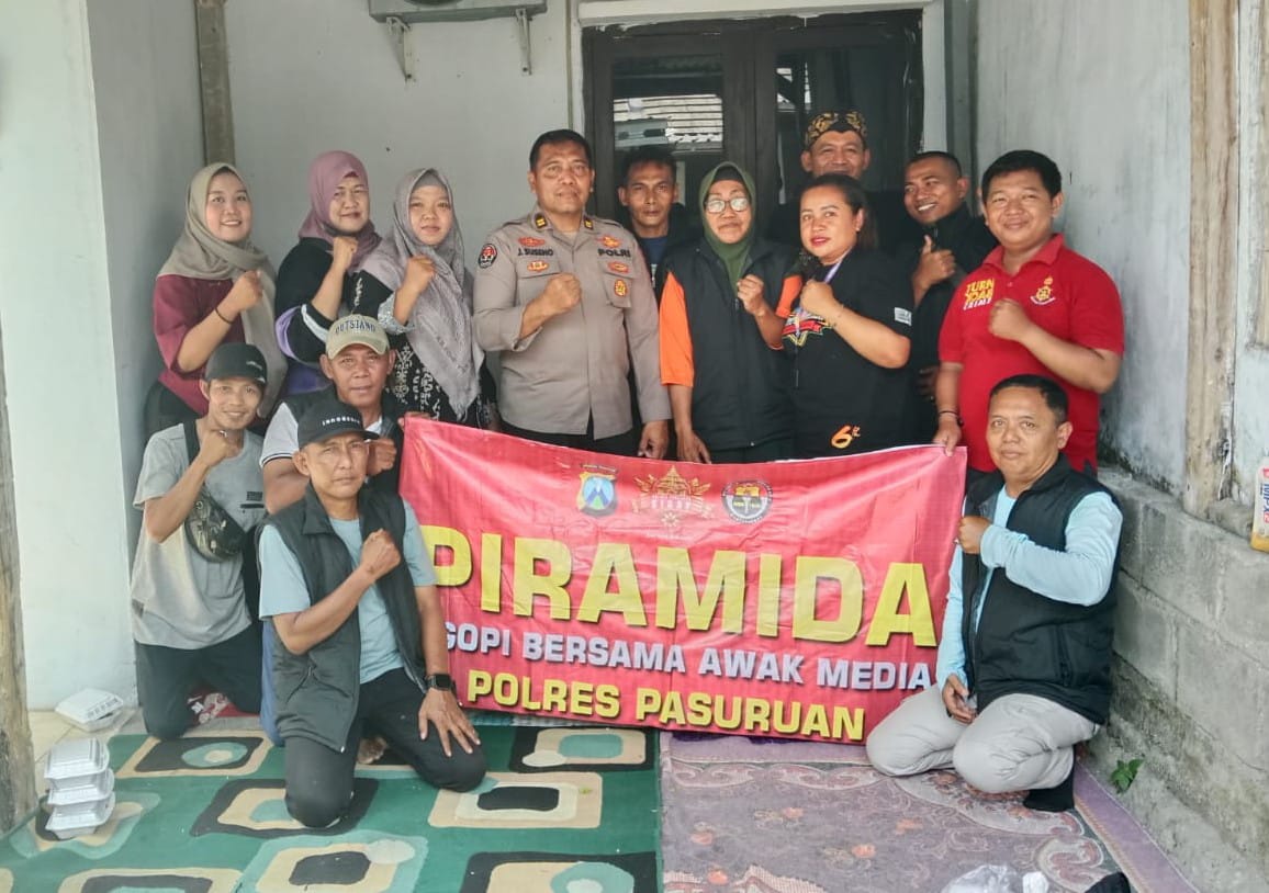 Perkuat Sinergi dan Etika Liputan, Polres Pasuruan Gelar PIRAMIDA