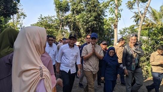 Menteri Transmigrasi Janji Bangun Saluran Irigasi di Puncak Jeringo Lombok