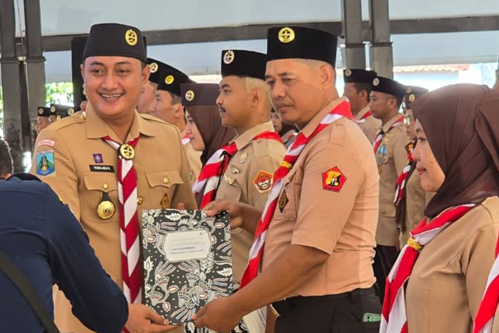 Wabup Lantik Pamong dan Instruktur Saka Bhayangkara