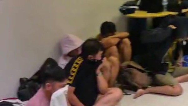 Puluhan Pria Terjaring Razia Diduga Melakukan Kegiatan Melanggar Norma Kesusilaan