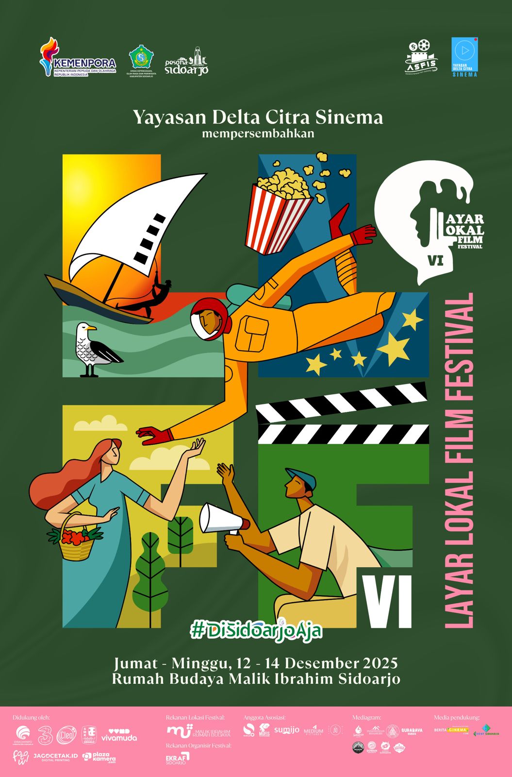 Layar Lokal Film Festival VI 2025 Siap Digelar: ASFIS Dorong Ruang Kreatif bagi Sineas Muda