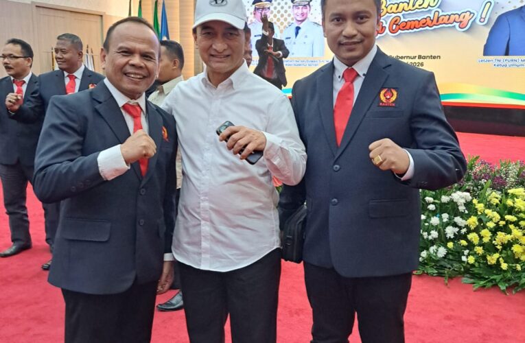 Pengurus KONI Banten 2025–2029 Resmi Dilantik, Fokus Dongkrak Prestasi Menuju PON 2028 dan 2032