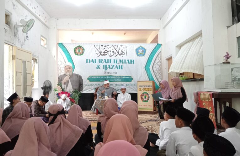 Daurah Ilmiah Bersama Syaikh Al-Azhar Digelar di Ponpes Al Furqon Segok Bangil