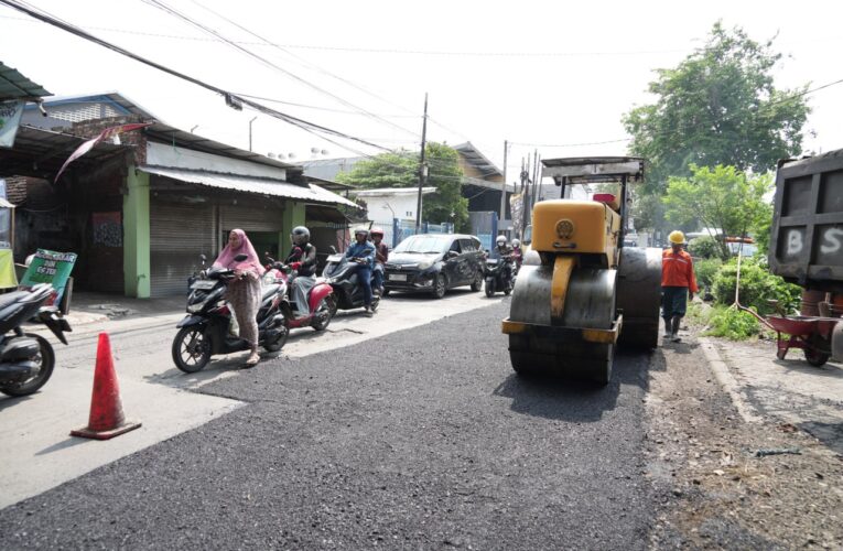 Pemkab Sidoarjo Gerak Cepat Perbaiki Jalan Rusak, Target Tuntas Sebelum Lebaran