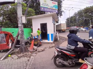 Sejumlah warga menyayangkan kondisi keberadaan pos polisi yang tidak berfungsi