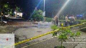 Saat ini polisi masih melakukan penyelidikan lebih lanjut, Sumber Foto Anggota Polsek Karangpilang
