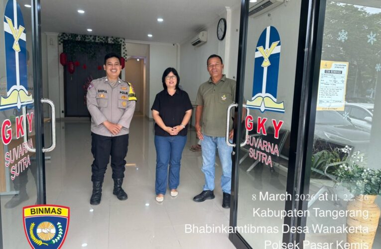 Polsek Pasar Kemis Laksanakan Minggu Kasih dan Pengamanan Ibadah Gereja