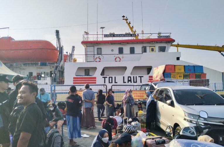 Arus Mudik Kalianget–Masalembu Meningkat Tajam H-3 Lebaran