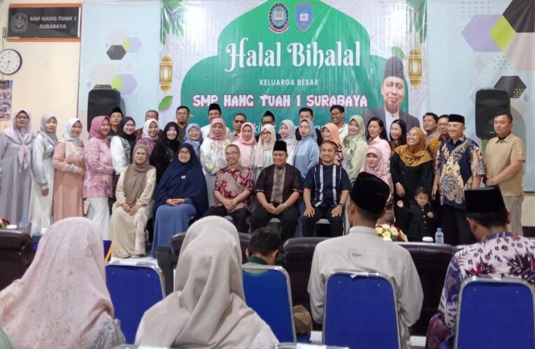 Halal Bihalal SMP Hang Tuah 1 Surabaya, Pererat Silaturahmi dan Maknai Kemenangan Sejati