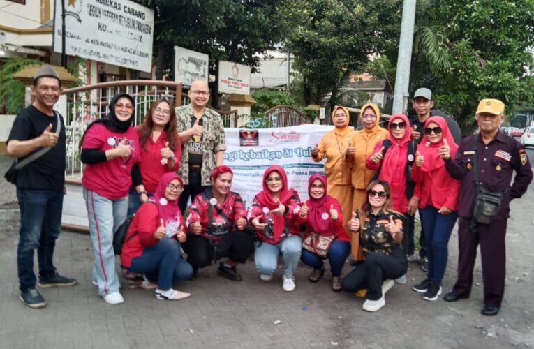 LVRI Surabaya Bagikan 800 Paket Takjil di Hari ke-22 Ramadan, Kenang Semangat Gotong Royong Pejuang