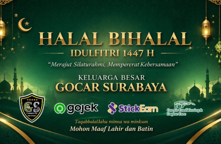 Merajut  Silaturahmi,Mempererat Kebersamaan, Komunitas GoCar Surabaya Gelar Halal Bihalal Penuh Makna