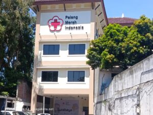 Siagakota.net saat konfirmasi di Kantor PMI Jalan Sumatera No.71 Gubeng, Surabaya