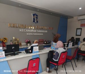 Kantor Kelurahan Banyu Urip Surabaya 