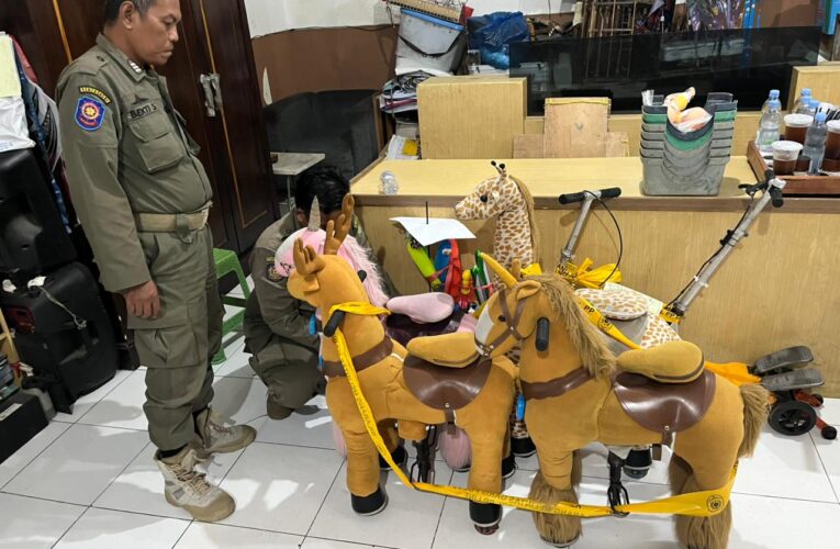 Penertiban PKL di Sidoarjo Memanas, Satpol PP Amankan Barang Bukti