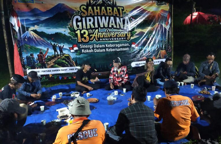 Ulang Tahun Sahabat Giri Wana Ke-13 di Fortuna Garden
