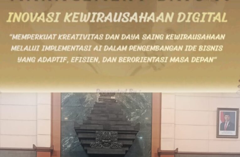 Management Days 10 UWKS Dorong Inovasi Kewirausahaan Digital Berbasis AI