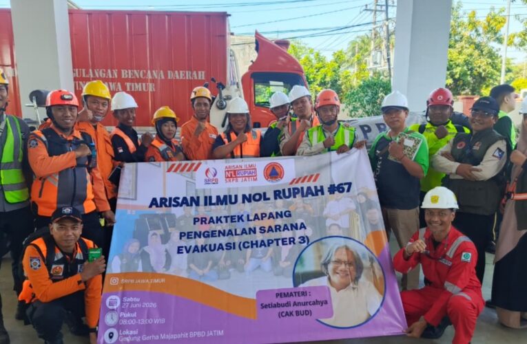 AINR ke-67 SRPB Jawa Timur Gelar Praktik Lapangan Sarana Evakuasi, Hanya 16 Peserta Lolos Seleksi 20 Bulan