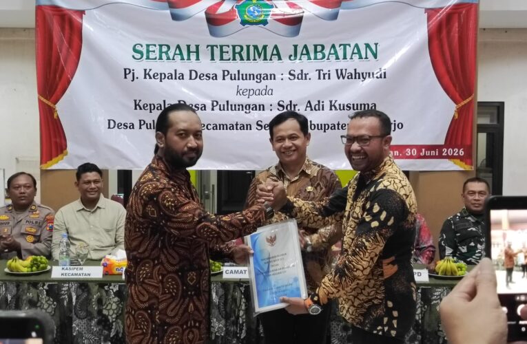 Serah Terima Jabatan Pj. Kepala Desa kepada Kepala Desa Pulungan Resmi Digelar, Tandai Awal Kepemimpinan Definitif
