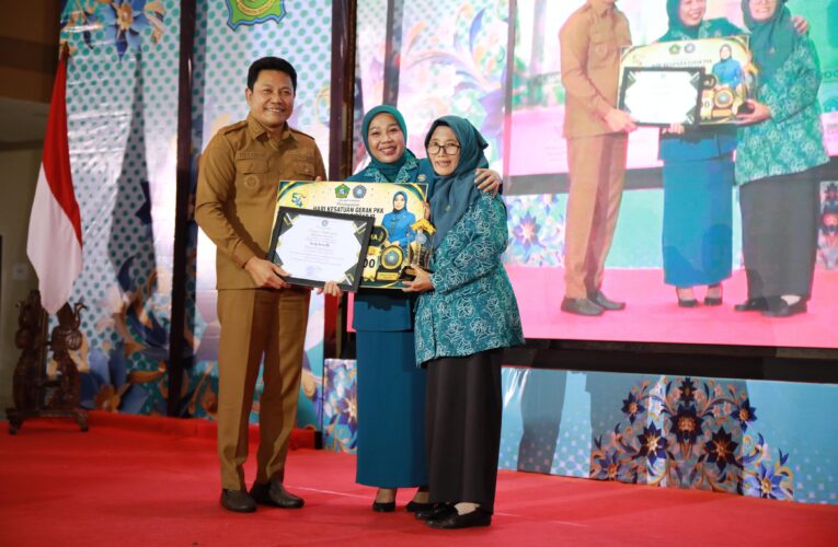 HKG PKK ke-54, Sriatun Subandi Ajak Kader PKK Perkuat 10 Program Pokok Menuju Indonesia Emas 2045