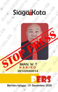 Nama tersebut bukan Lagi wartawan media online dan cetak Siagakota.net