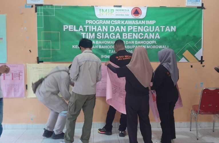 Pelatihan dan Penguatan Tim Siaga Bencana Tingkat Desa di Kabupaten Morowali