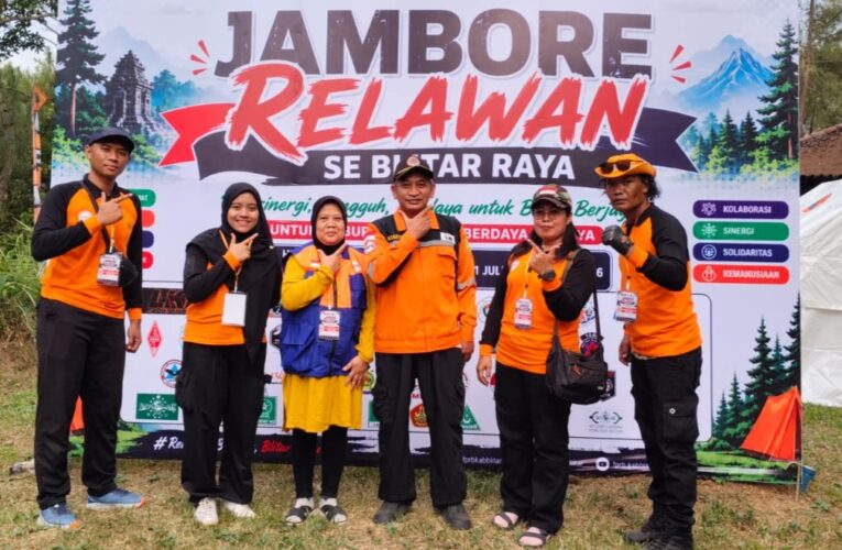 RNPB LMI Ikut Ramaikan Jambore Relawan Blitar Raya 2026