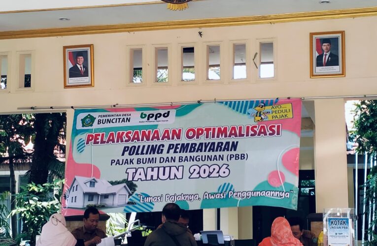Optimalisasi Pemungutan PBB 2026, Pemerintah Desa Buncitan Gencarkan Penagihan Pajak