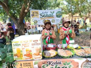 kedai, scouting skill yang di lakukan oleh peserta pesta siaga