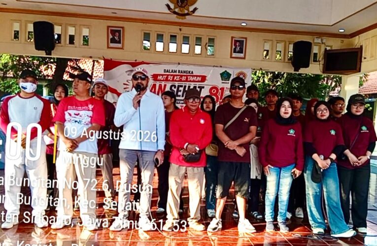 Semarak HUT ke-81 RI, Warga Desa Buncitan Sedati Tumpah Ruah Ikuti Pawai Kemerdekaan