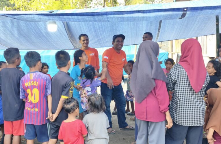 RNPB Laznas LMI Gelar Camping Ceria untuk Pulihkan Trauma Anak Penyintas Gempa