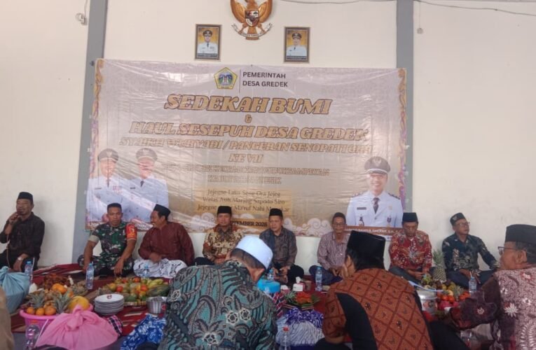 Haul Sesepuh dan Sedekah Bumi Desa Gredek, Rawat Tradisi dan Pererat Kebersamaan Warga