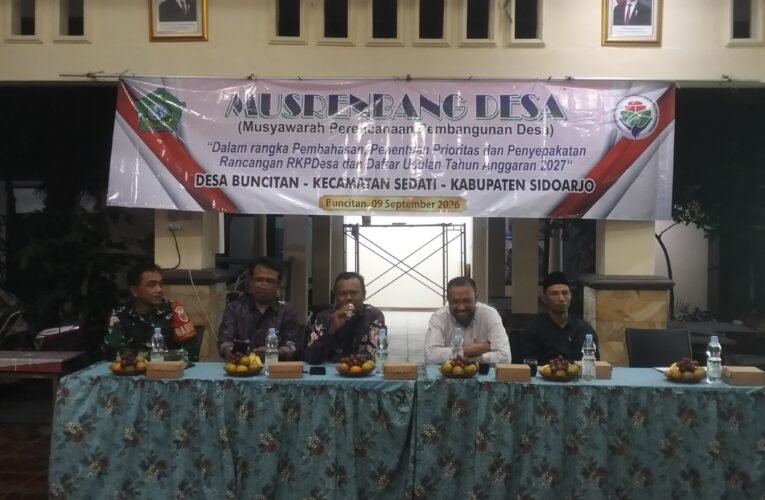 Musrenbang Desa Buncitan 2027, Warga Sampaikan Aspirasi untuk Pembangunan yang Lebih Terarah