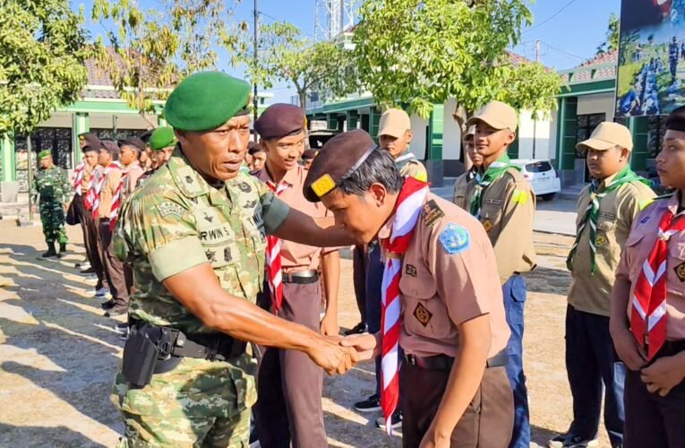 Persami KKRI TW III TA 2026 di Kodim 0817/Gresik, Bentuk Karakter dan Semangat Kebersamaan Generasi Muda