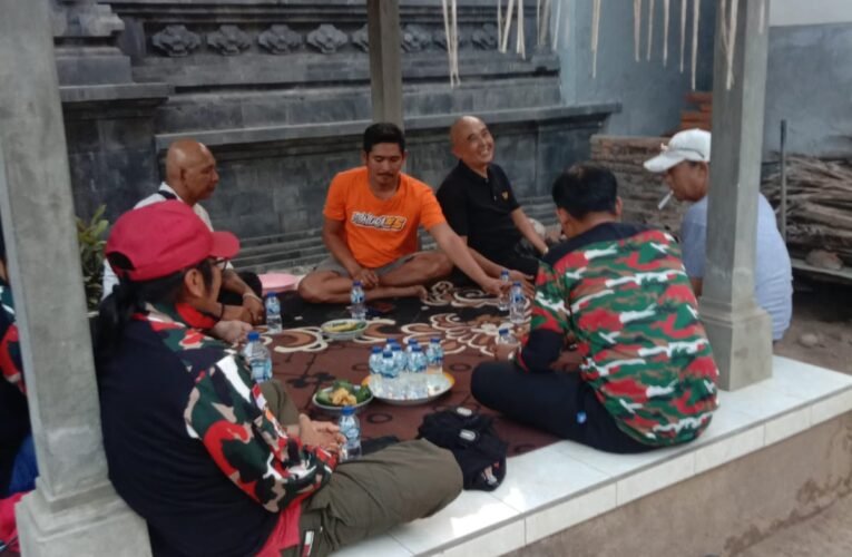 Ketua Markas Daerah Laskar Merah Putih Provinsi Bali kunjungan