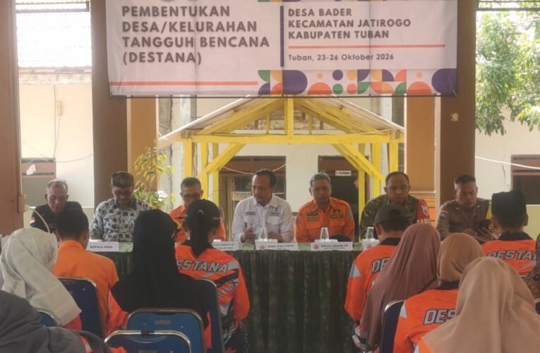 Pembentukan Desa Tangguh Bencana di Kecamatan Jatirogo Tuban