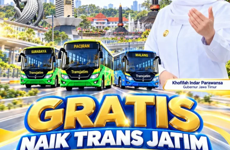 HUT ke-81 Jatim, Trans Jatim Gratis Sehari
